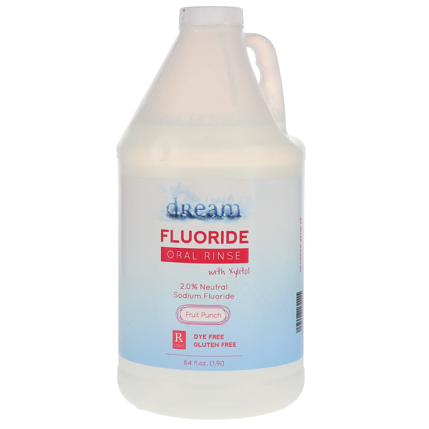 HSB - Fluoride Oral Rinse Fruit Punch 64Oz Bottle
