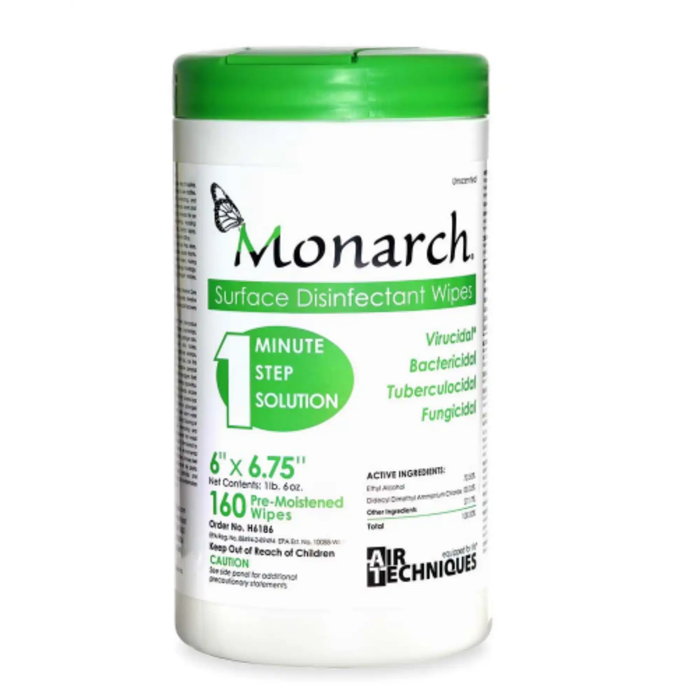 Air Techniques - Disinfectant Wipes (160 ea. 6? x 6.75?)