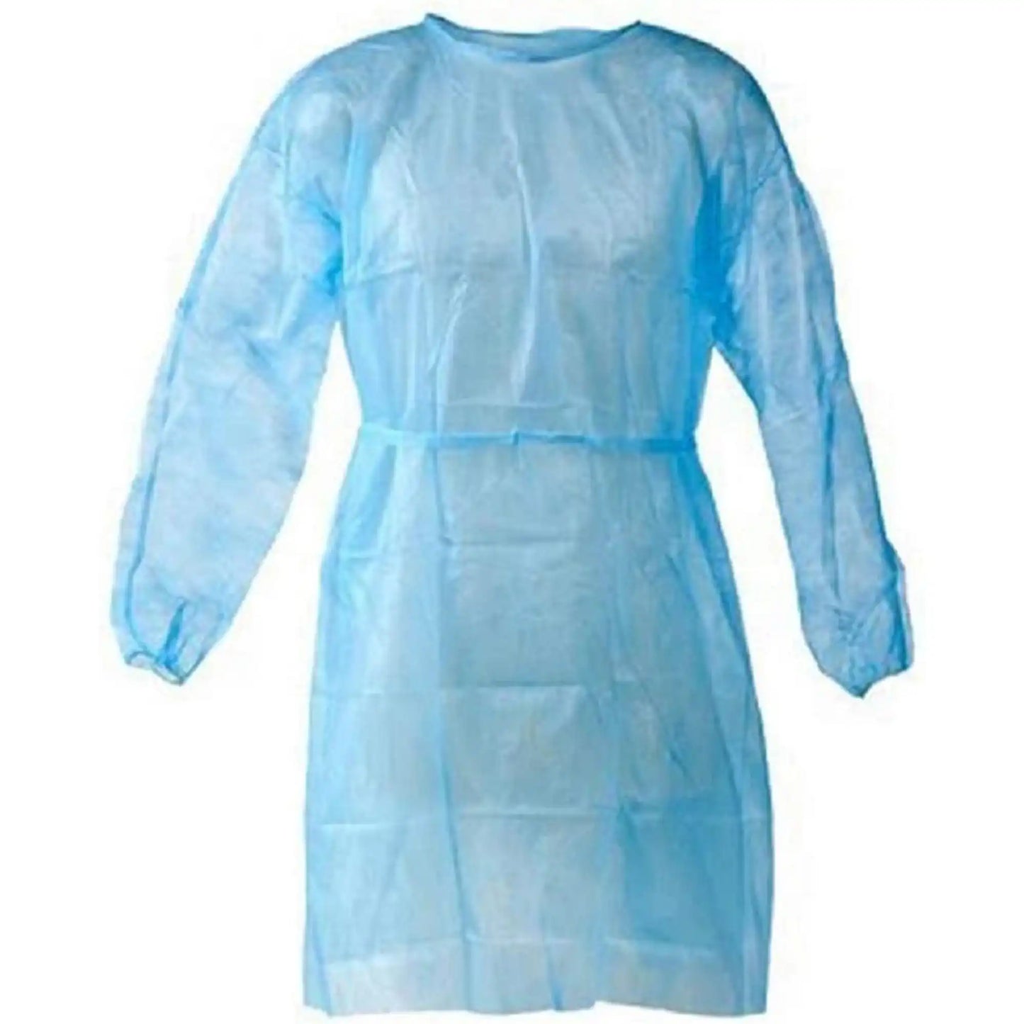 HSB - Disposable Isolation Gown, Blue, 10/Pk