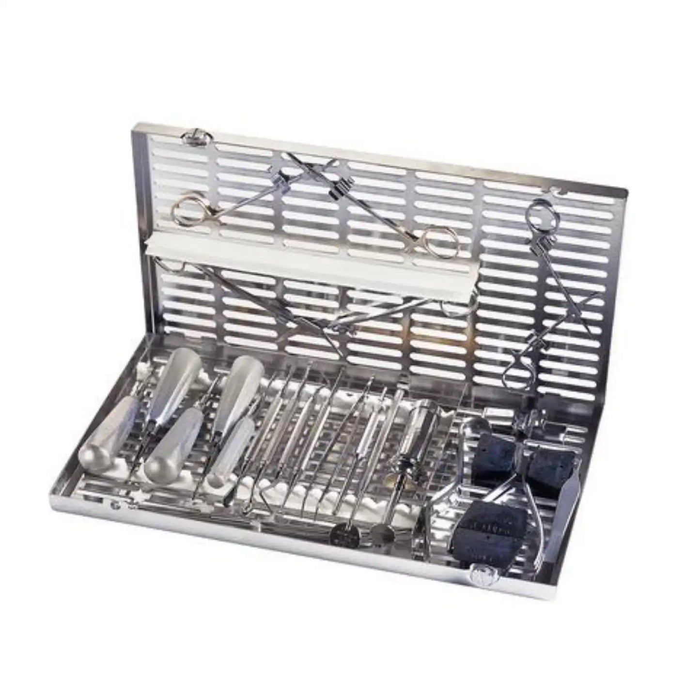 Hu-Friedy - IMS Cassette Oral Surgery, 12 Instruments, grey