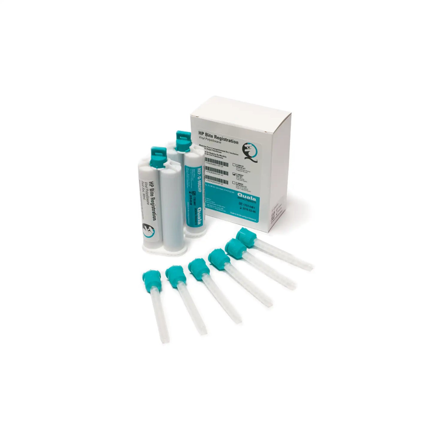 Quala - HP Bite Registration Kit, Fast Set, 2 Cartridges & 6 Tips/kit,