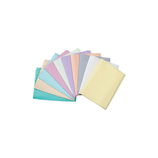 Crosstex - Advantage Bibs 2-Ply 13x18 500/Case Dusty Rose