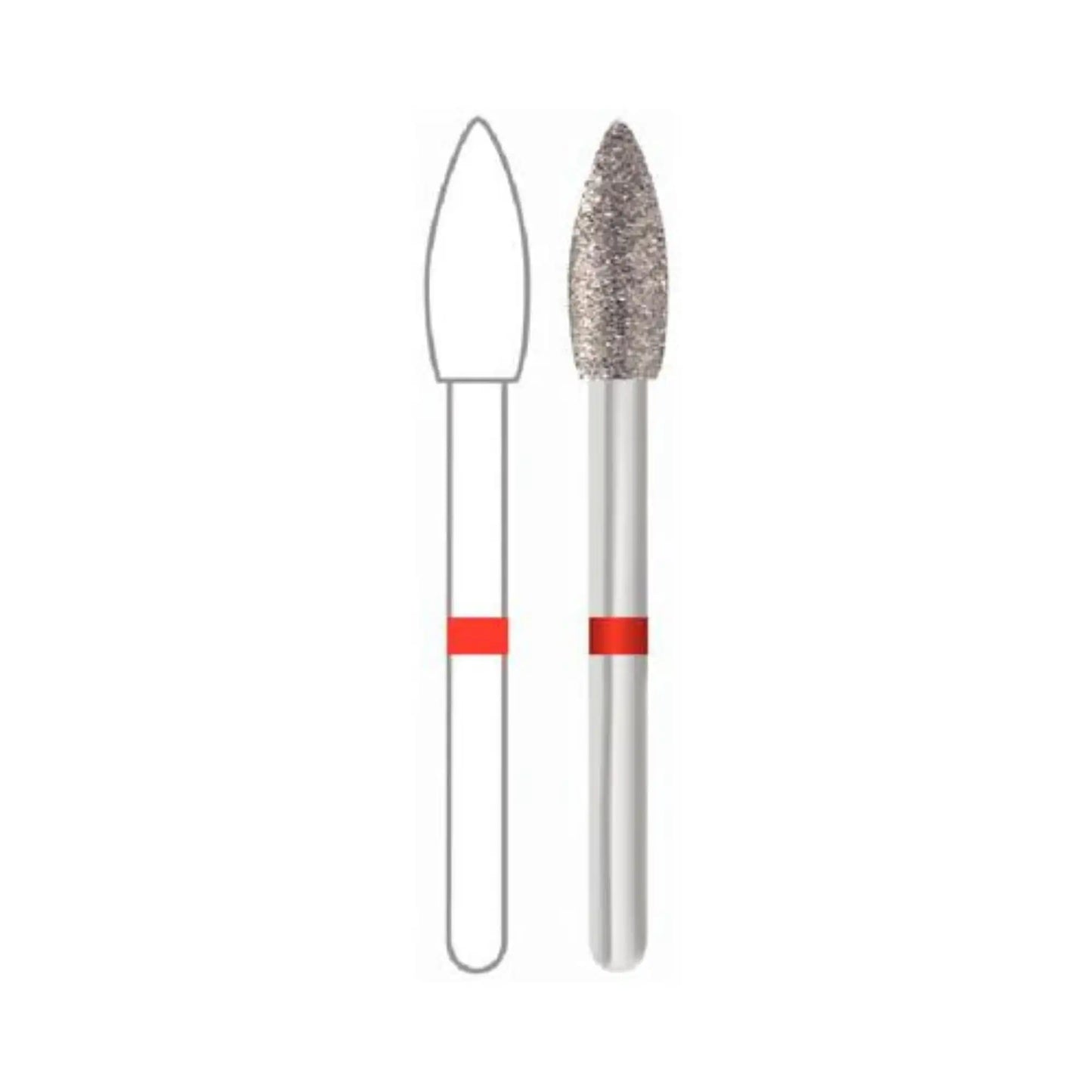 Diamond Bur FG KS4-024SC Fine 5/Pk