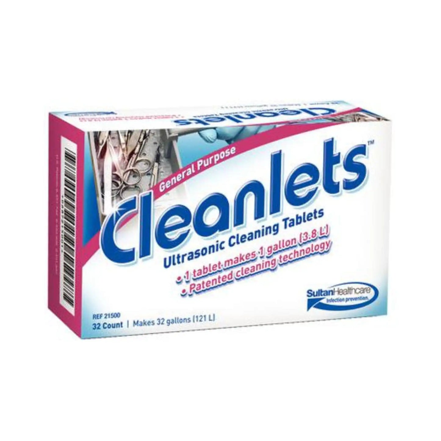 Sultan - Cleanlets GP Cleaning Tablets 32/Bx