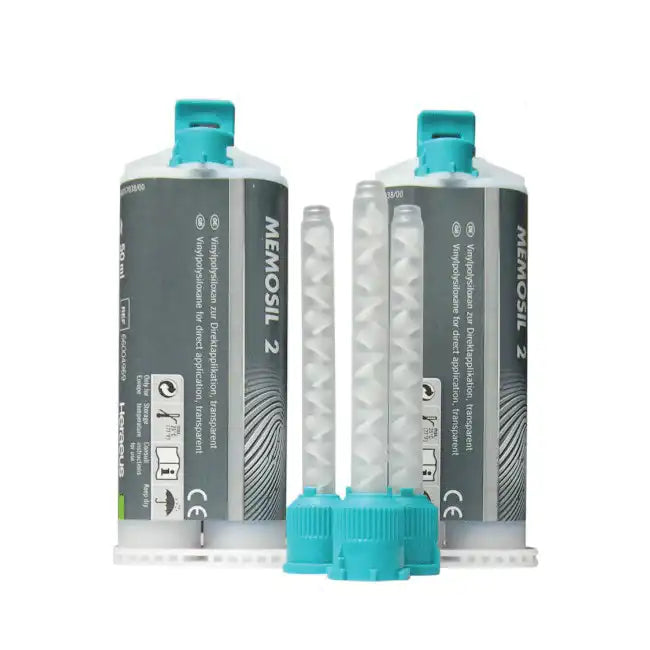 Kulzer - Memosil 2 Transparent Bite Reg 2x50mL w/Tips