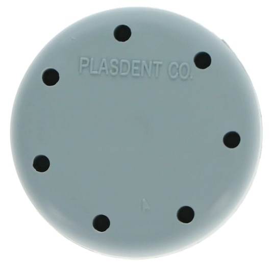 Plasdent - Magnetic Bur Block 7-Hole Small Round Seagreen