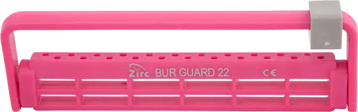 Steri-Bur Guard 22-Hole Neon Pink Ea