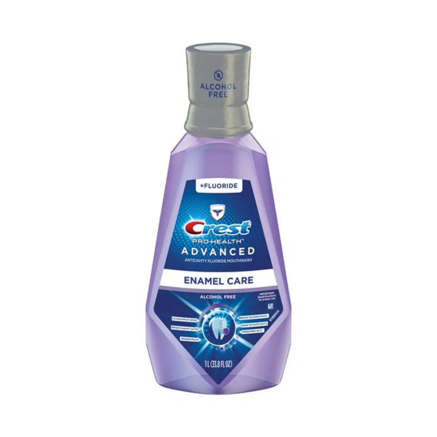 P&G - Crest Pro-Health Advanced Enamel Care Mouthwash Purple-Mint 1L x 6/Cs