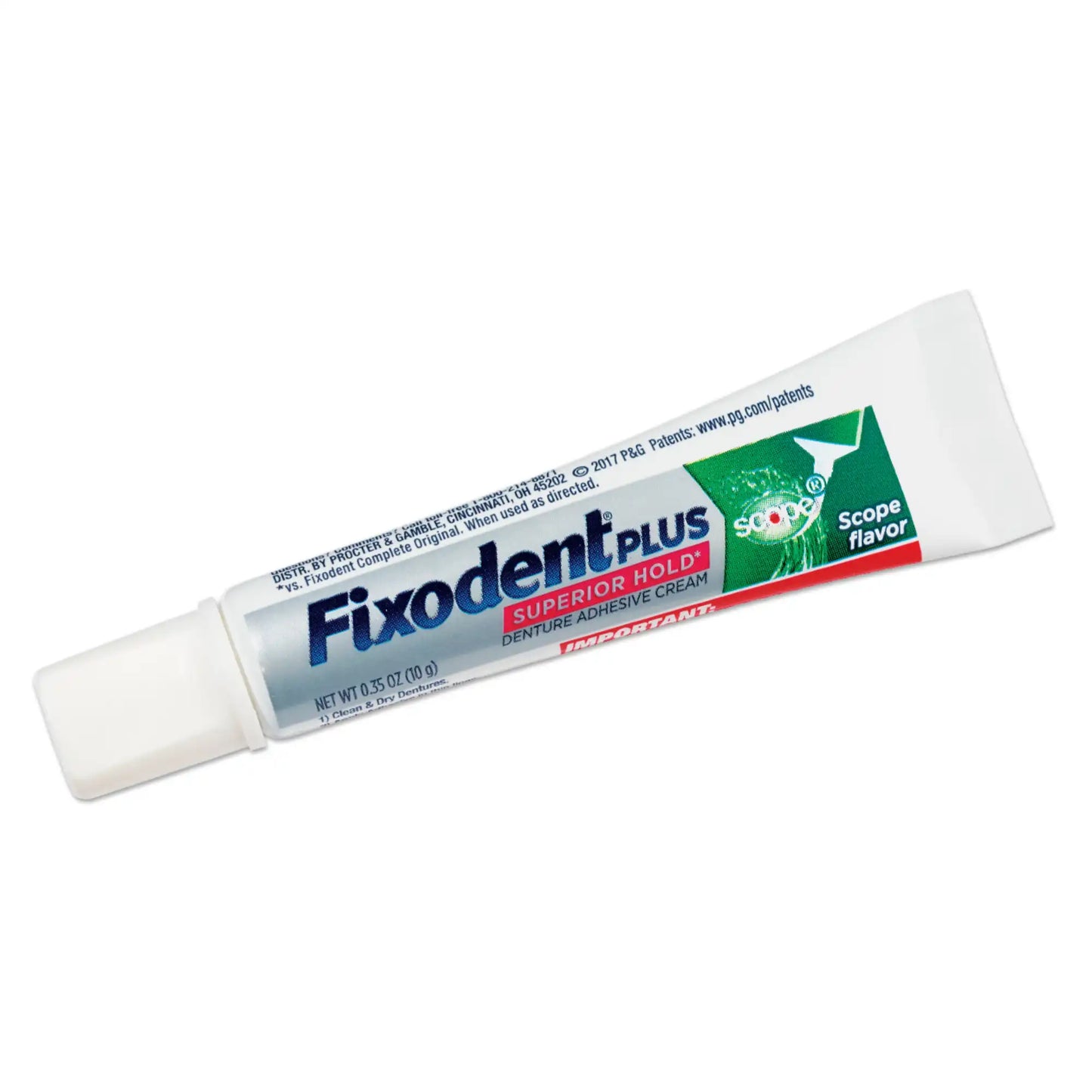 P&G - Fixodent Plus Scope Denture Adhesive 2oz Tube 24/Case **Discontinued see PROC-80754404