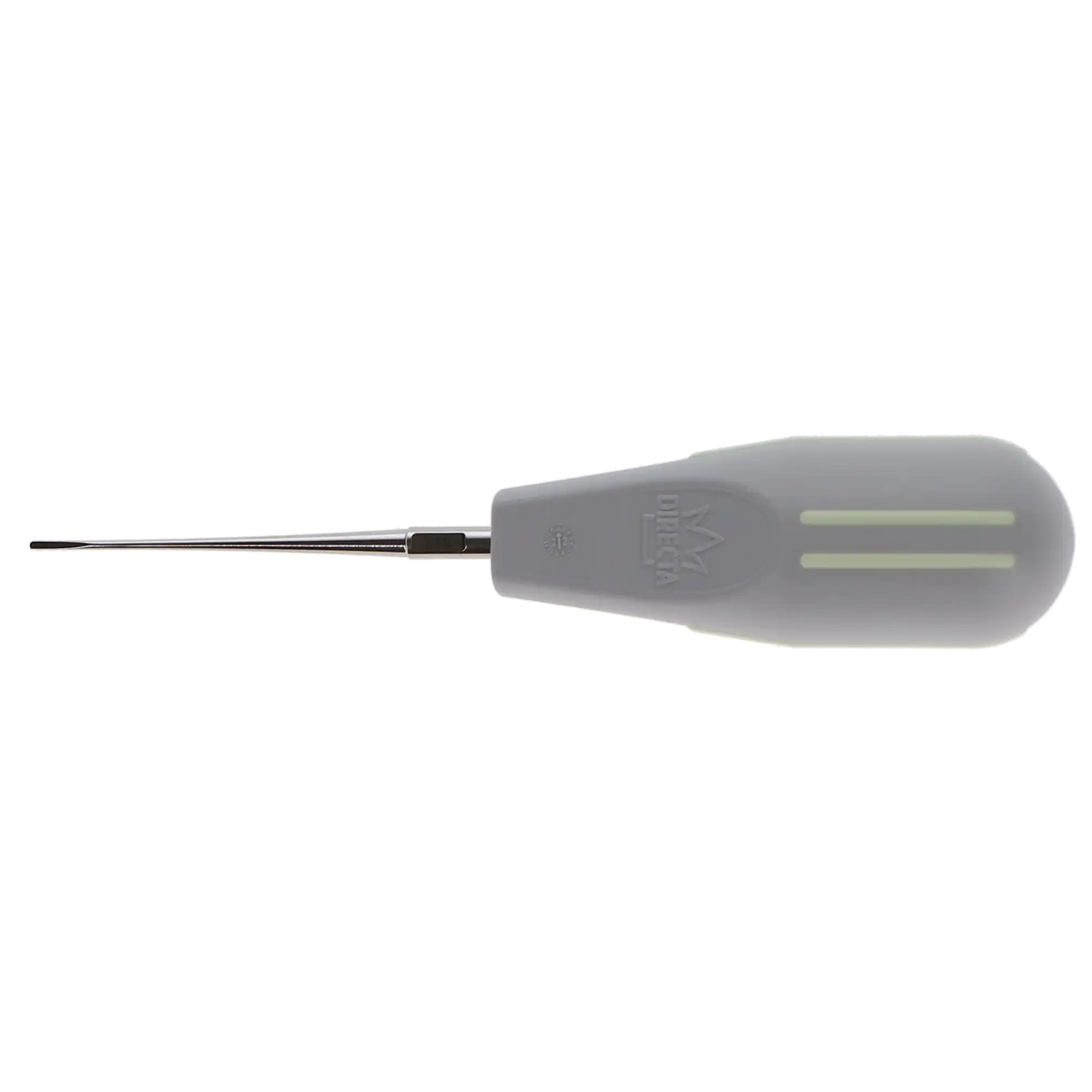 Directa - Luxator, 1mm Straight Blade Light Green Stripes, Integrates Periotom