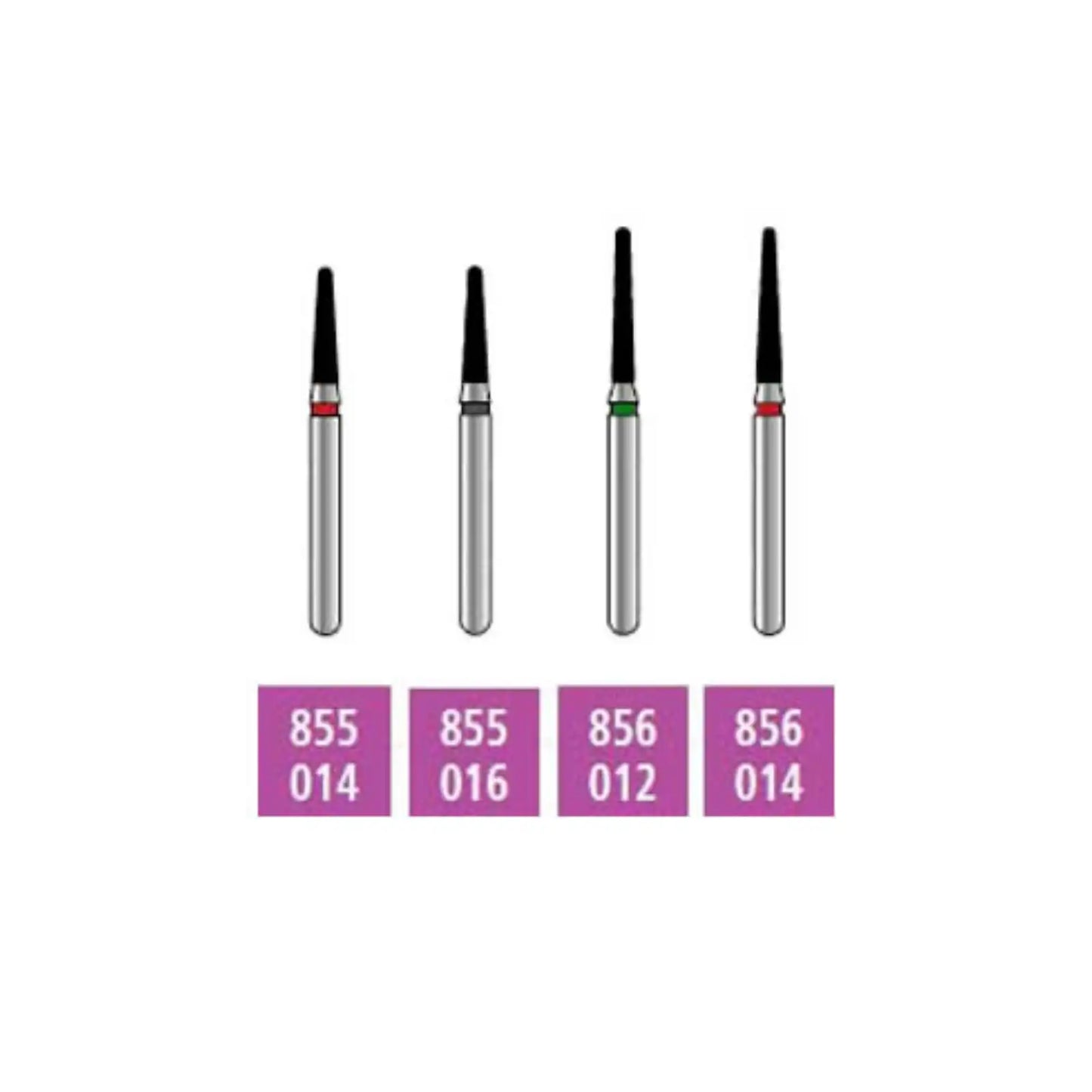 Alpen X1 Sterile Singe-Use Diamonds FG 856-014 Medium 25/Pk