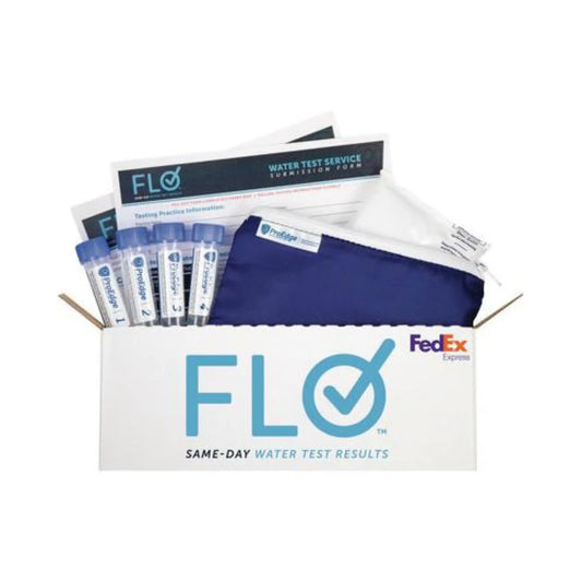 ProEdge - Flo Water Mail-in Test Kit w/ 4 Specimen Vial