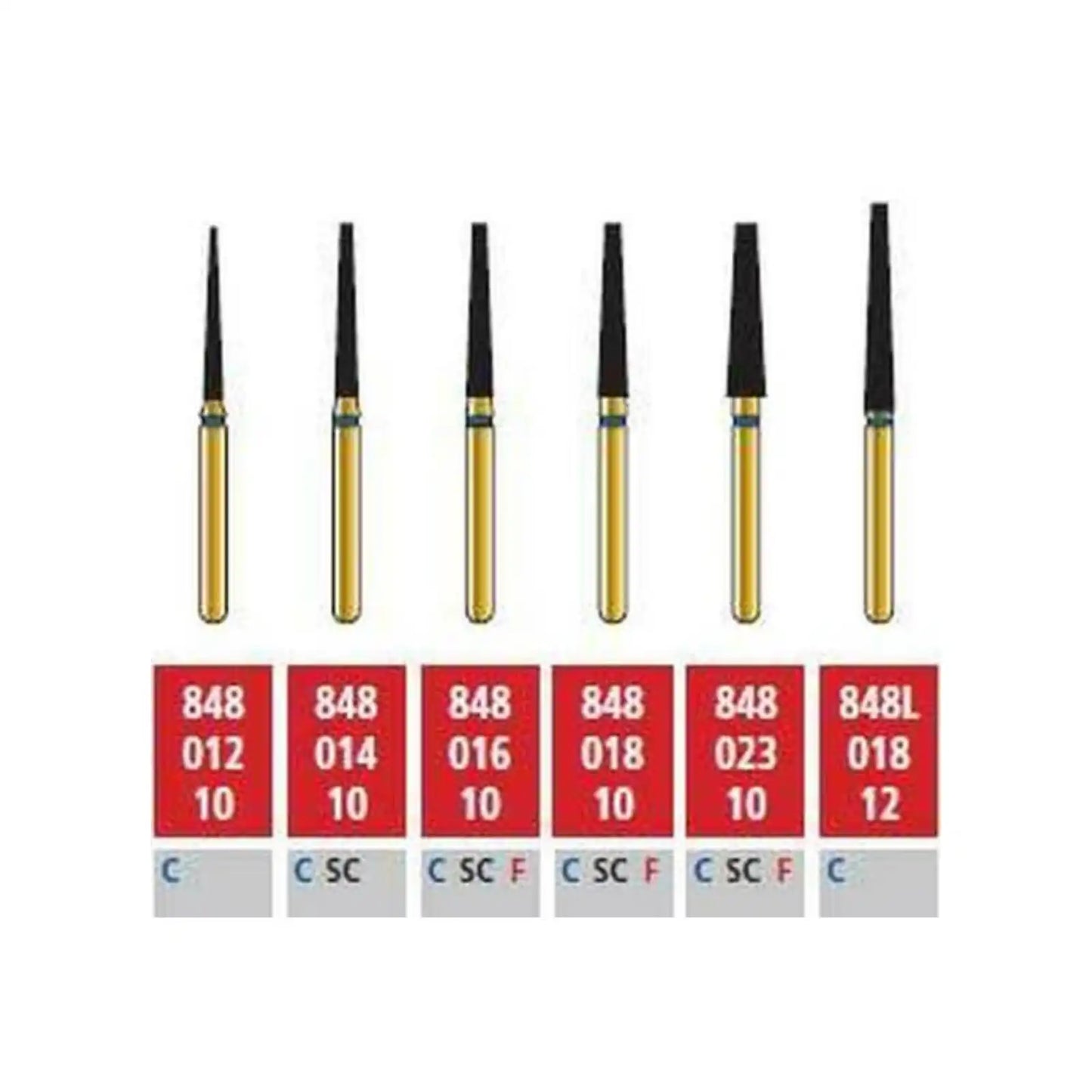 Alpen Multilayer Diamonds FG 848-014 SC 5/Pk