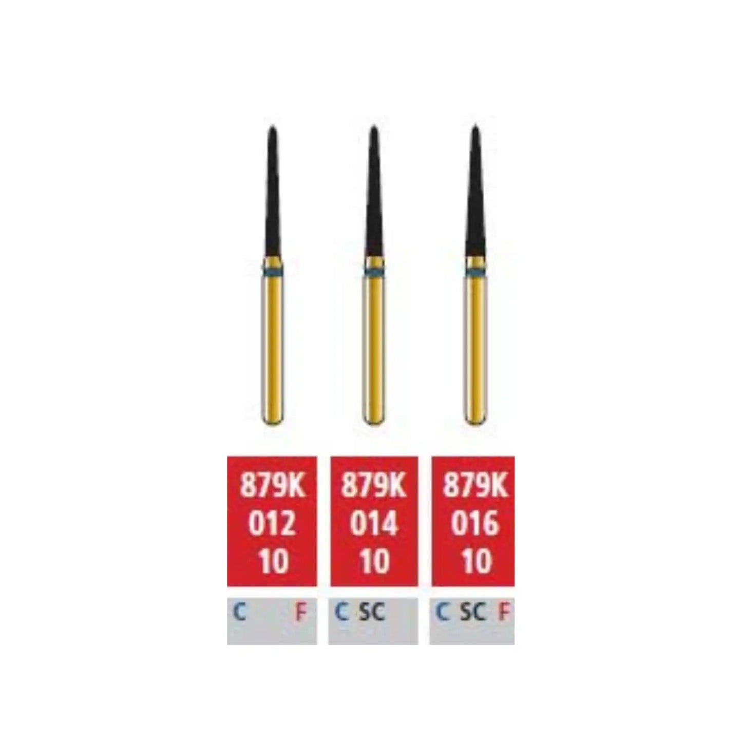 Alpen Multilayer Diamonds FG 879K-018 SC 5/Pk