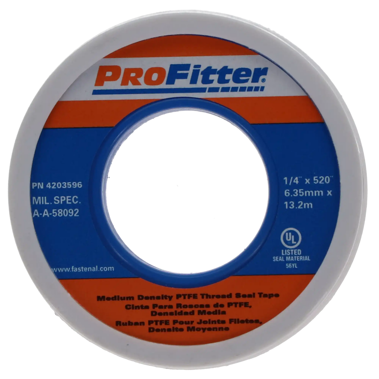 DCI - Teflon Tape 1/4"