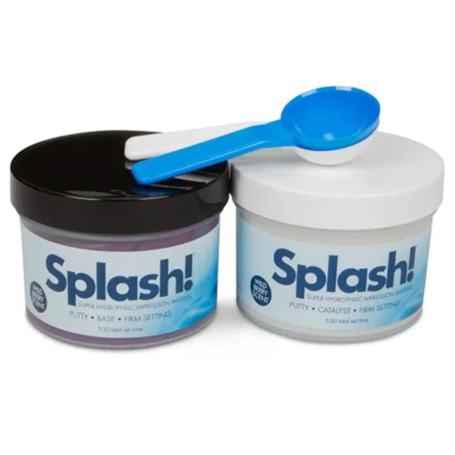 SPLASH! Regular Putty - 250ml jars - (5:30 Total Set Time)- 1/250ml Catalyst and 1/250ml Base