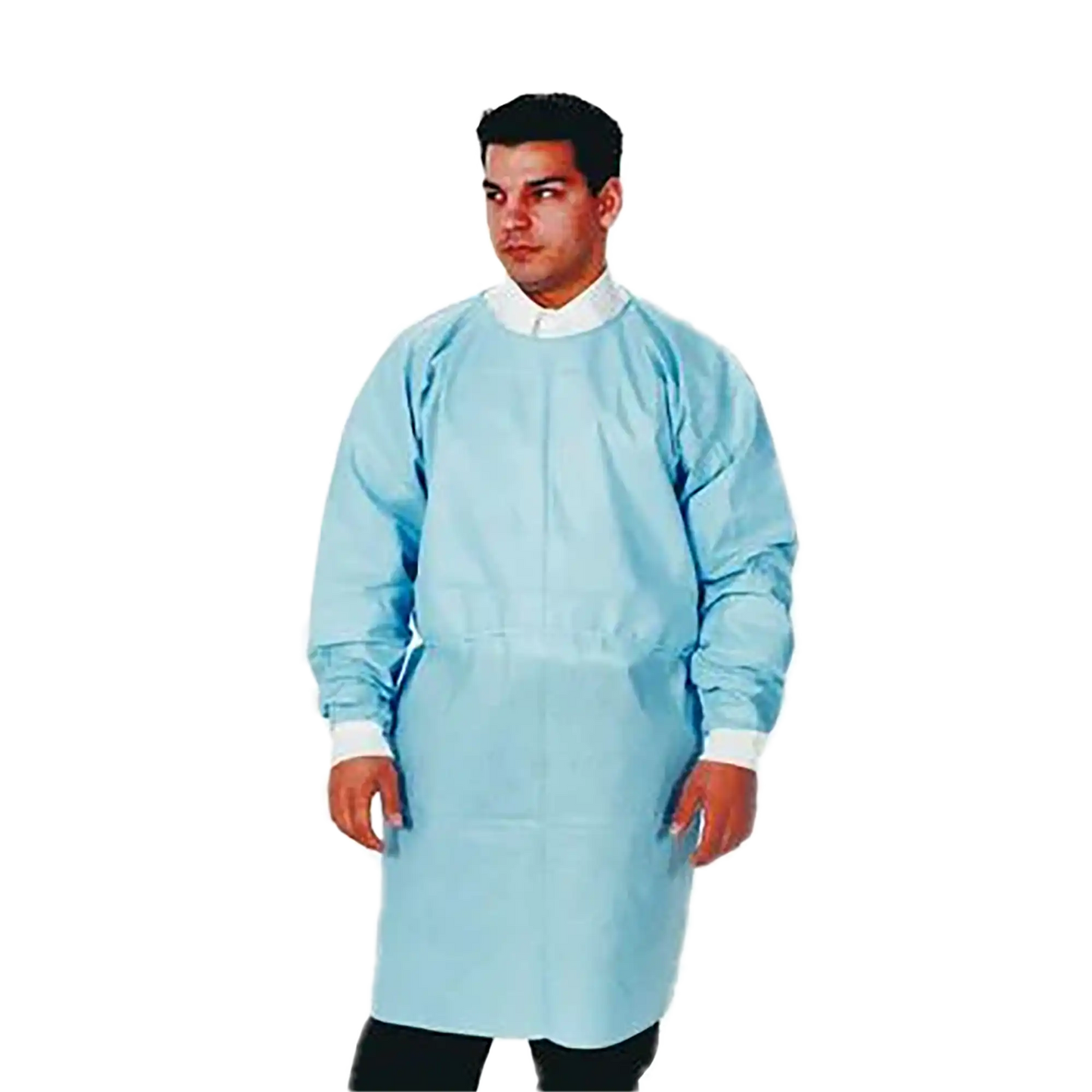 ValuMax - Dual-Fabric Cover Gown 10Pk Blue