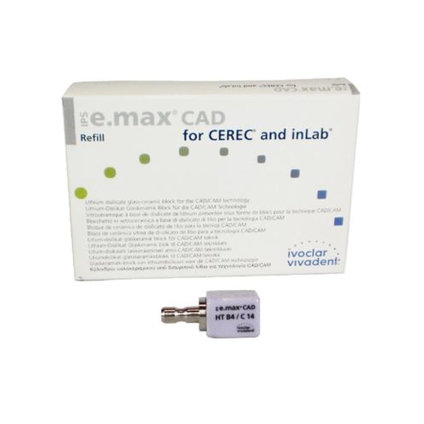 Ivoclar - IPS e.max CAD CEREC/inLab HT B4 C14/5
