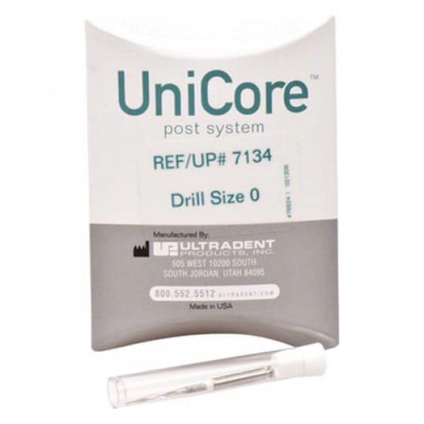Ultradent - Unicore Drills, #0, White, 1/Pack