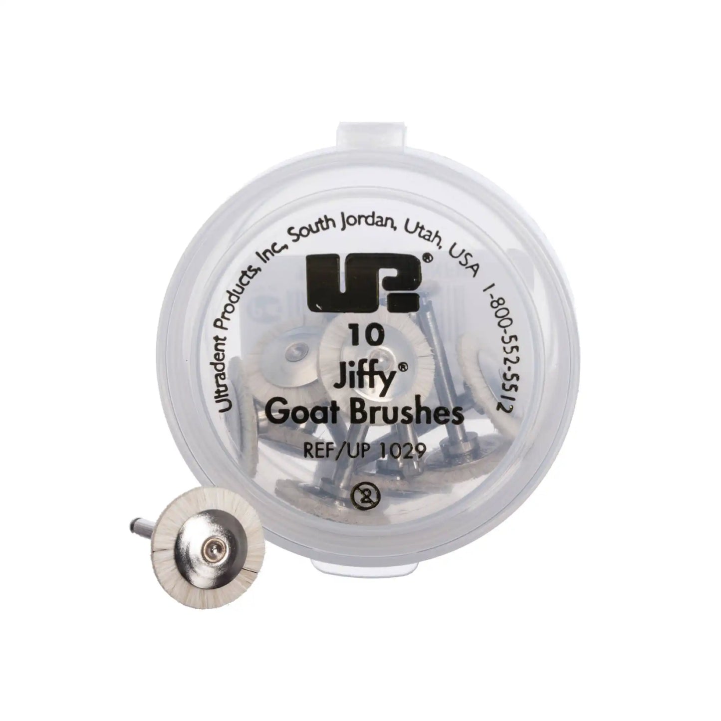 Ultradent - Jiffy Goat Hair Brush 10/Pk