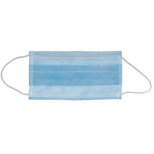Medicom - SafeMask Classics Earloop Masks L1 50/Box Blue