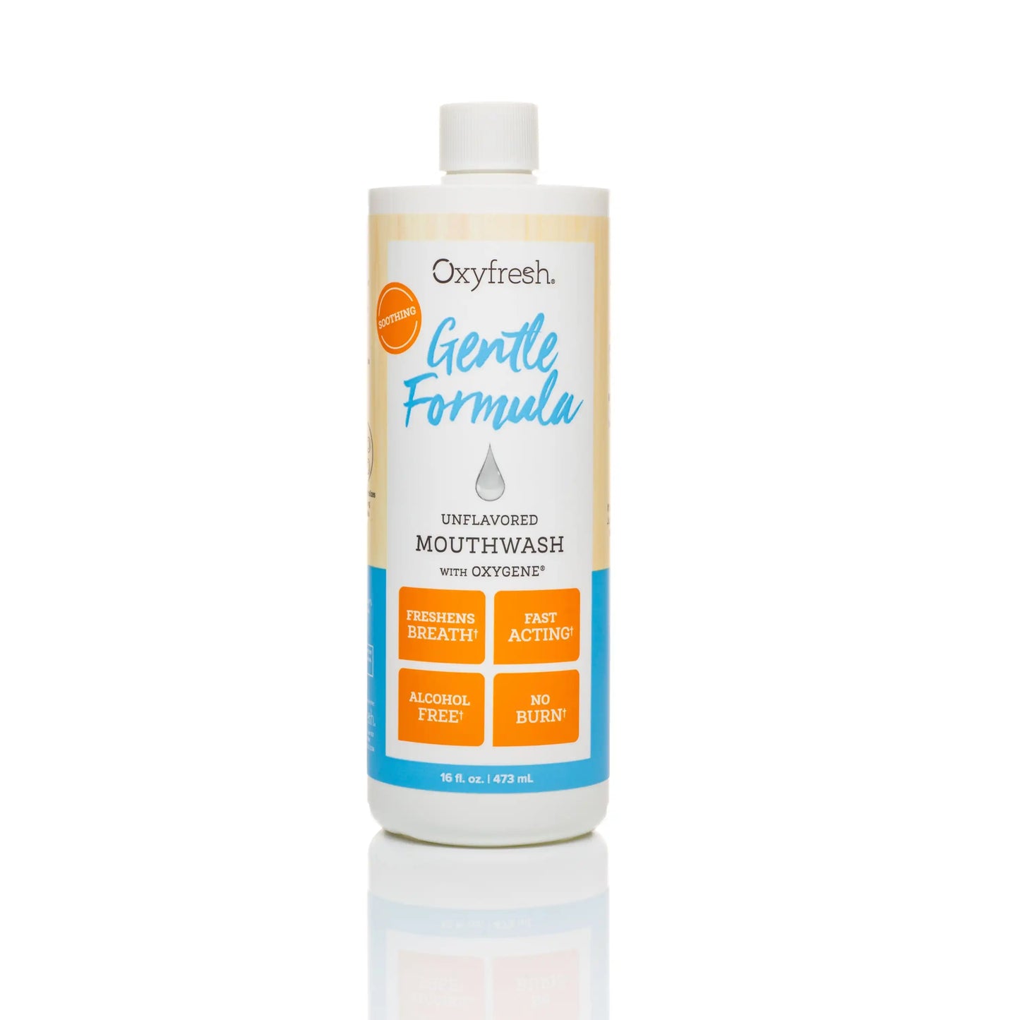 Oxyfresh - Gentle Formula Unflavored Mouthwash, 16 oz.