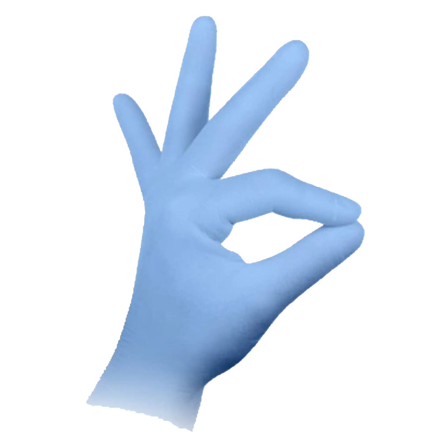 HSB?- Nitrile?Gloves, Blue, Large 100/Bx