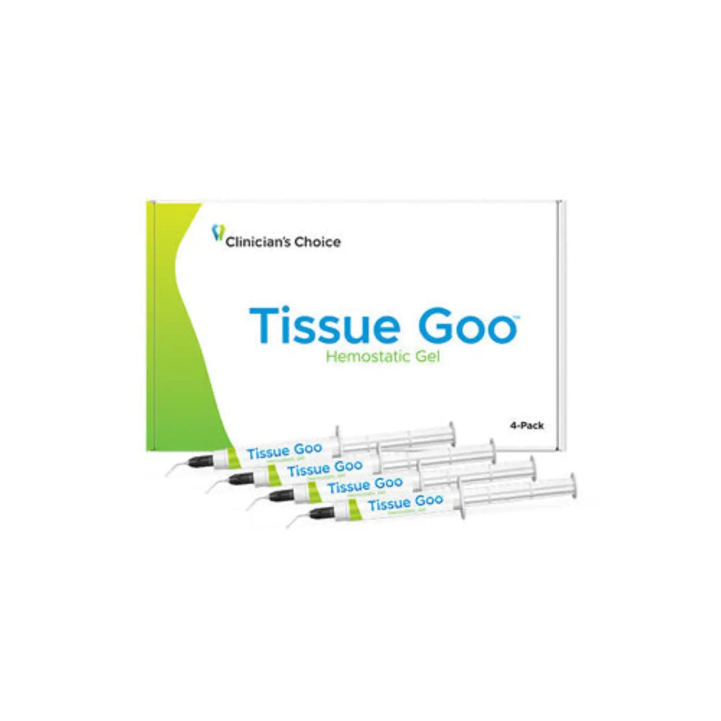 Clinicians Choice - Tissue Goo, Hemostatic Gel 1.2ml, 4/Pack