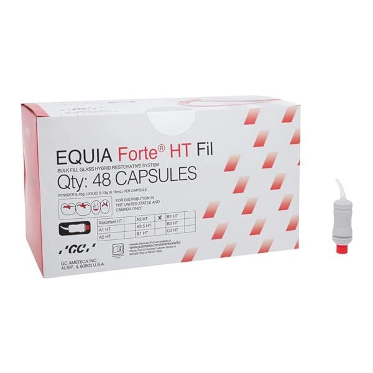 Equia Forte HT Fil Refill A3 48/Pk