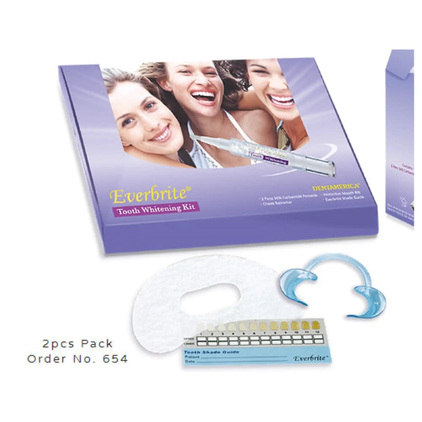 DentAmerica - Everbrite Tooth Whitening 6% Hydrogen Peroxide. Kit