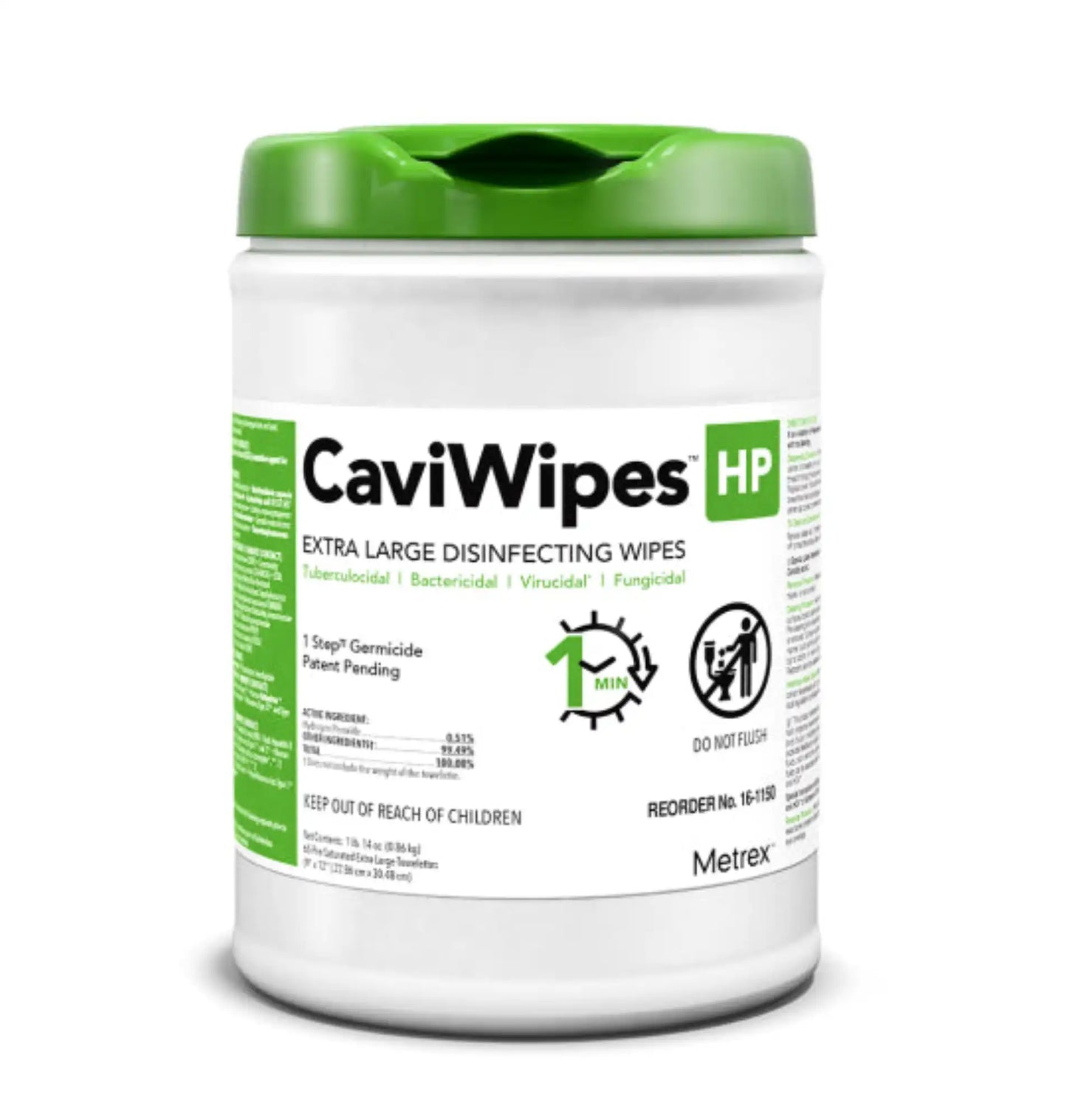 CaviWipes HP (9" x 12") 65/Can