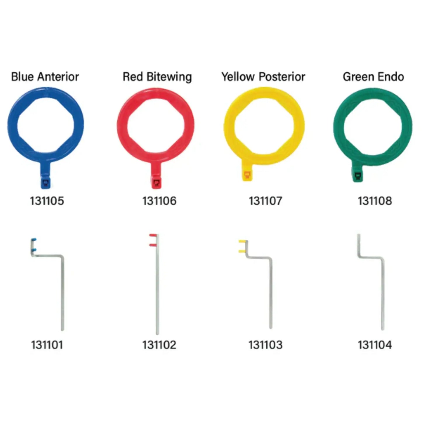 Pac-Dent - EzAim X-Ray Positioning Arm Anterior Blue Each