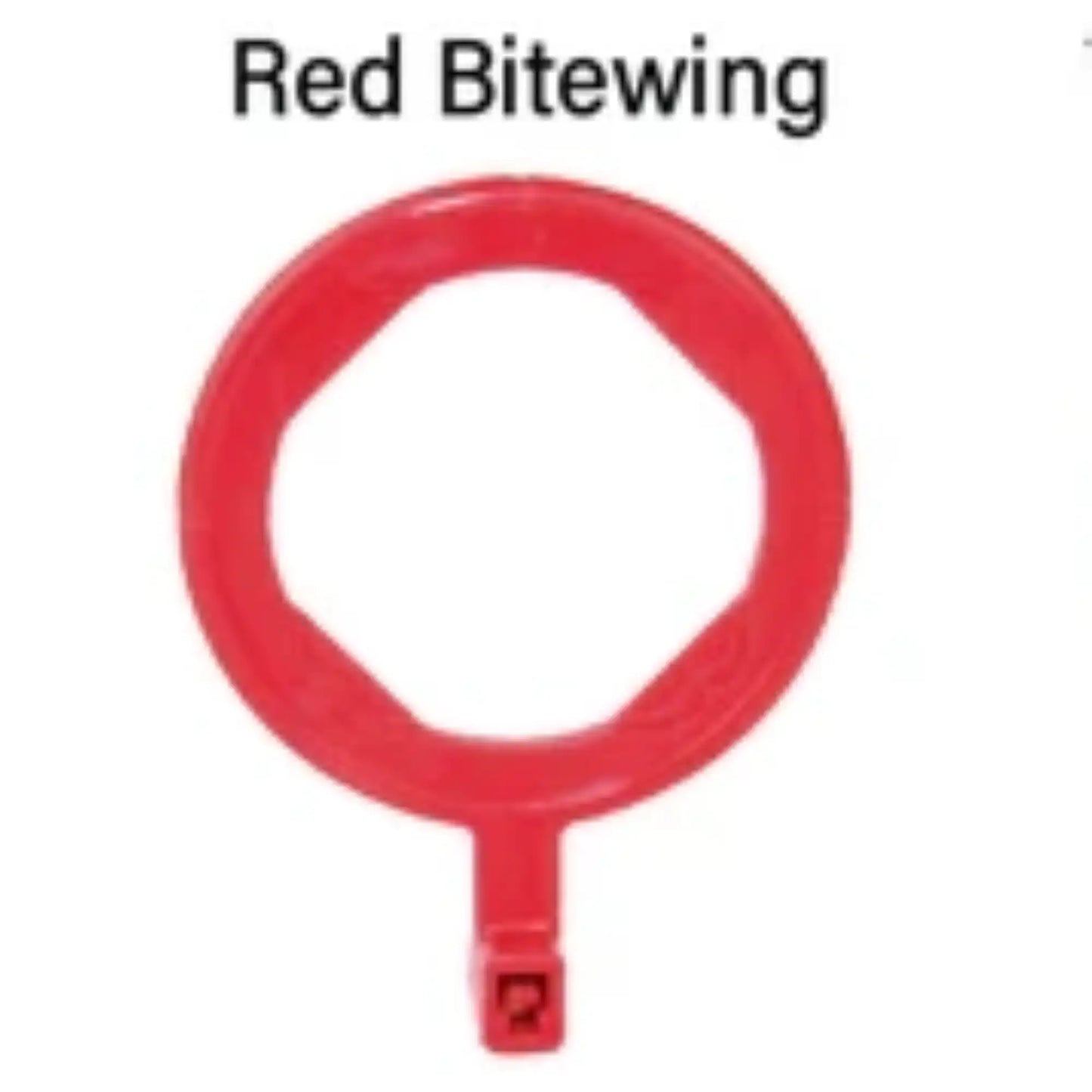 EzAim X-Ray Positioning Ring Bitewing Red Each