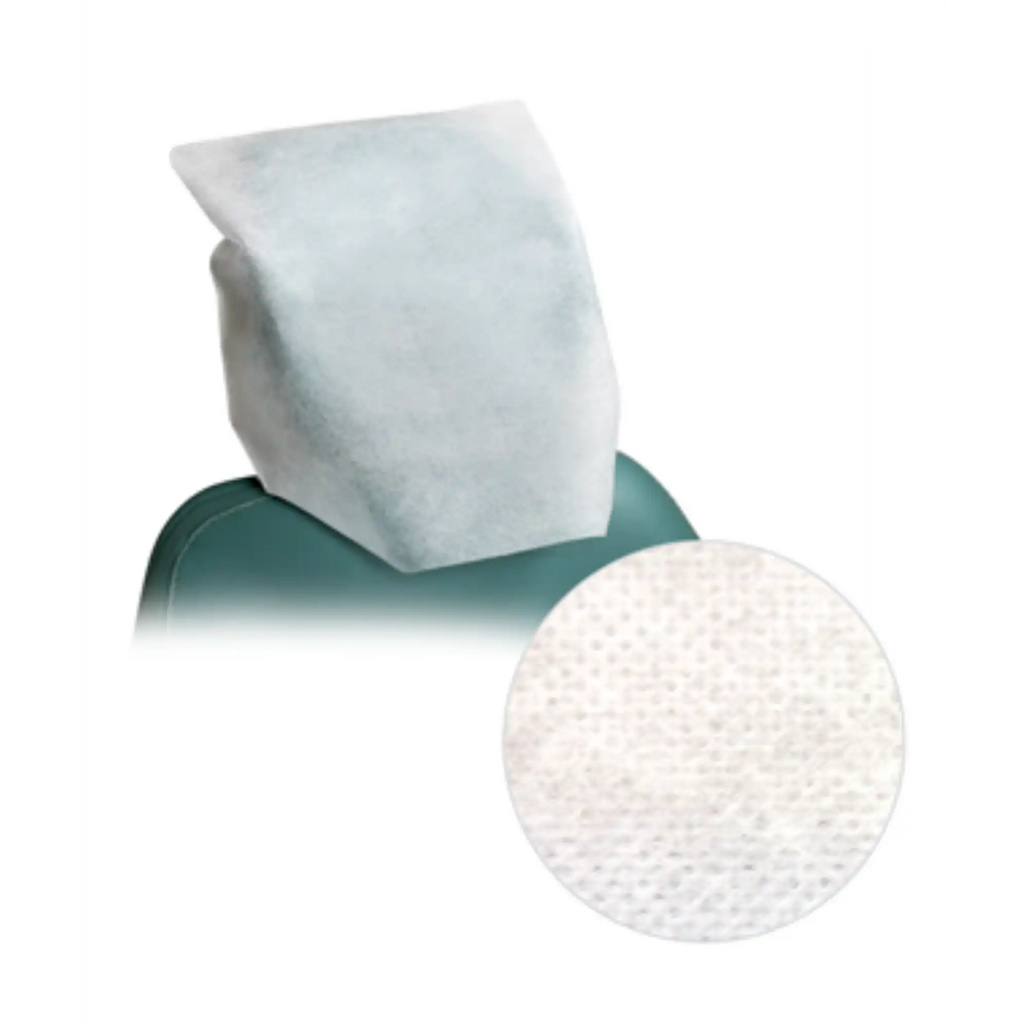 Non-Woven Headrest Covers 10x13 White 500/Case