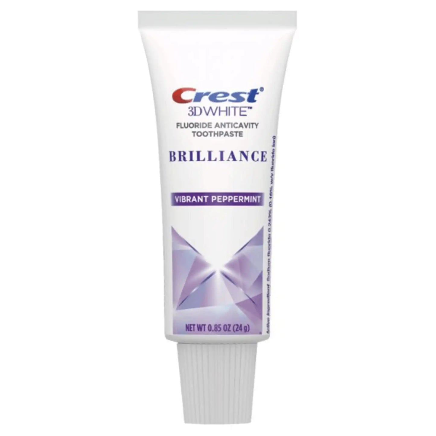 P&G - Crest 3D White Brilliance Toothpaste Peppermint .85oz 72/Cs