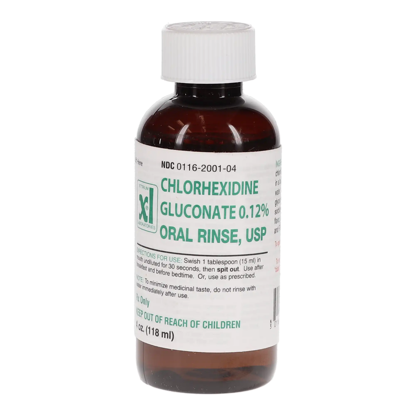HSB - 0.12% CHG Oral Rinse 4 oz, mint flavor, Chlorhexidine Gluconate