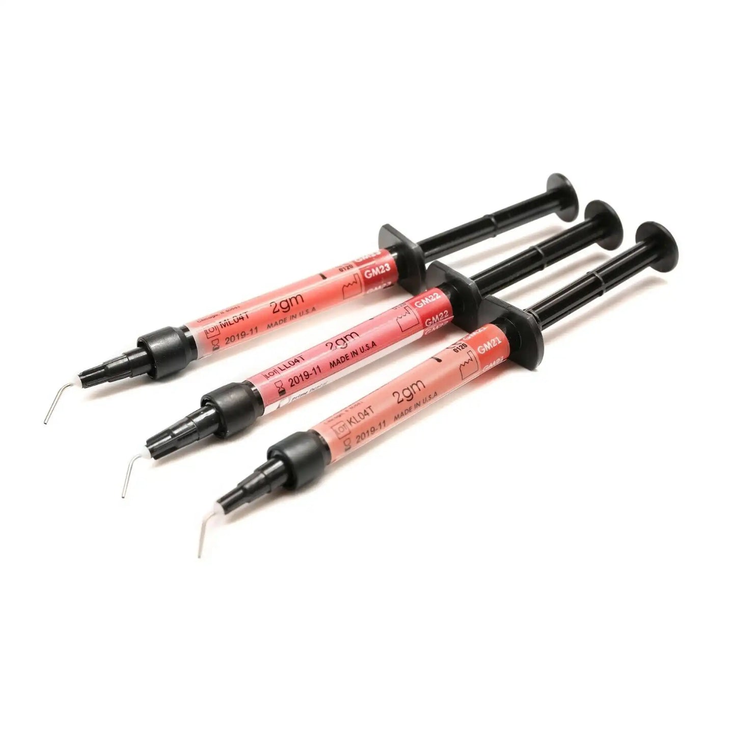 Prime-Dent - Parafil Gingiva Light Cured Gingiva Shade System, 8 Syringe Kit. Includes: