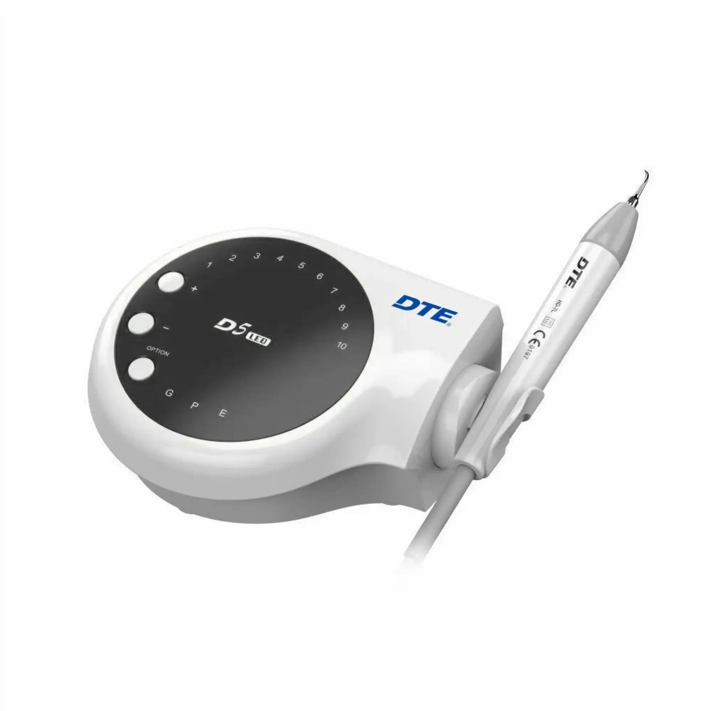 Woodpecker - DTE D5 LED Ultrasonic Piezo Scaler, Green, 28kHz-30kHz, D5 LED BLACK.