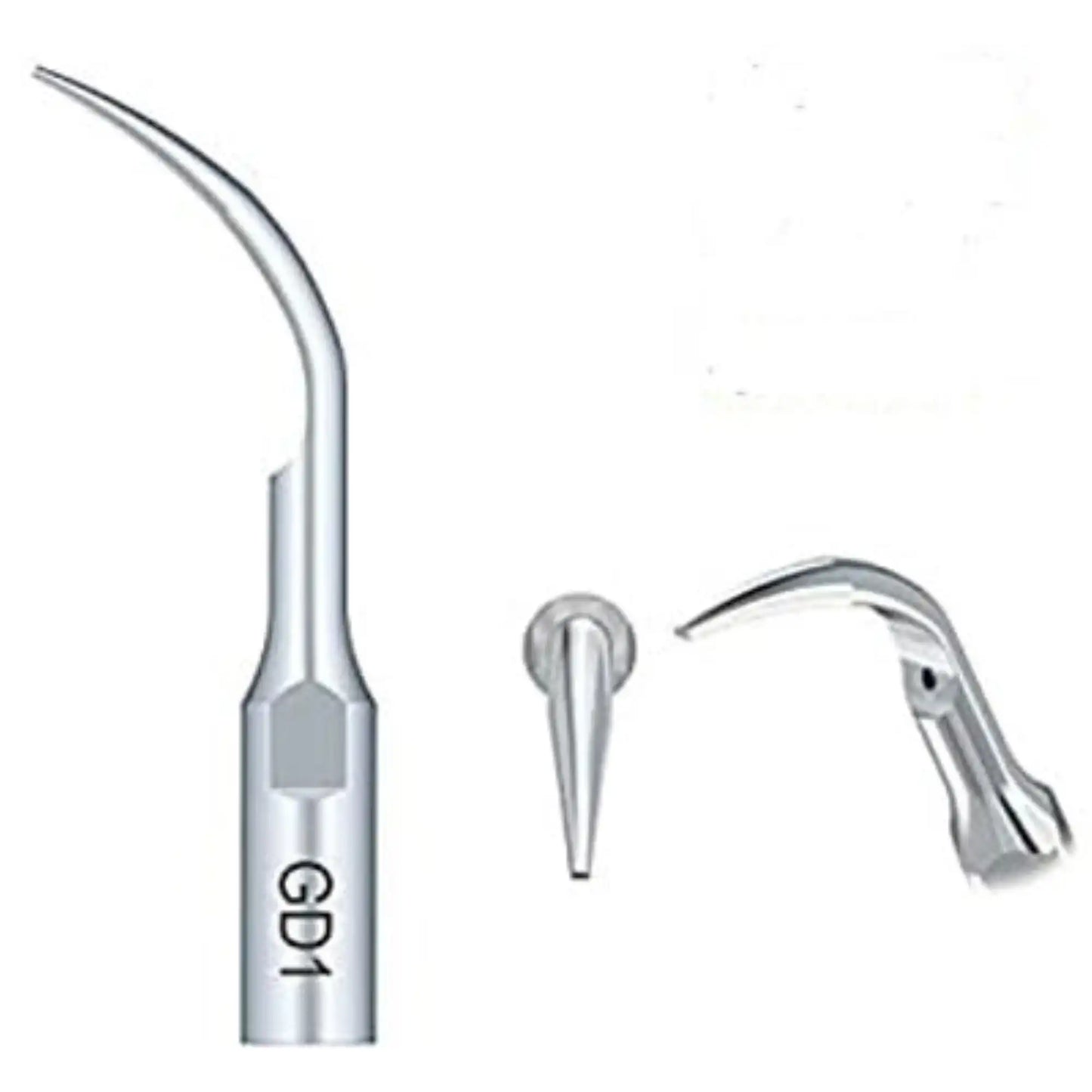 Woodpecker - DTE Ultrasonic Scaler Silver Tip GD1 ? 1/Pk. Supragingival Scaling Tips