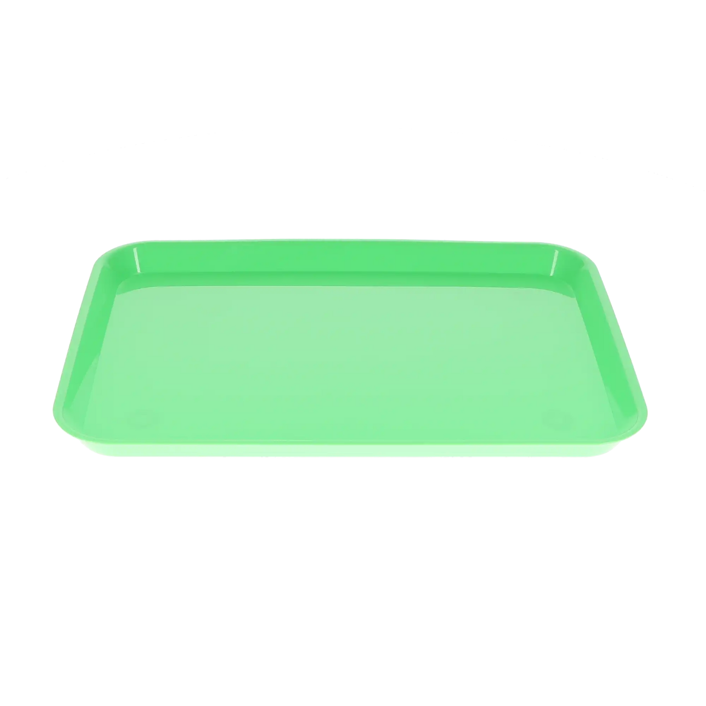 HSB - Set-up Tray Flat Size B (Ritter) - Green, Plastic 13-3/8" x 9-5/8" X 7/8" - (Equiv 300BF-4)