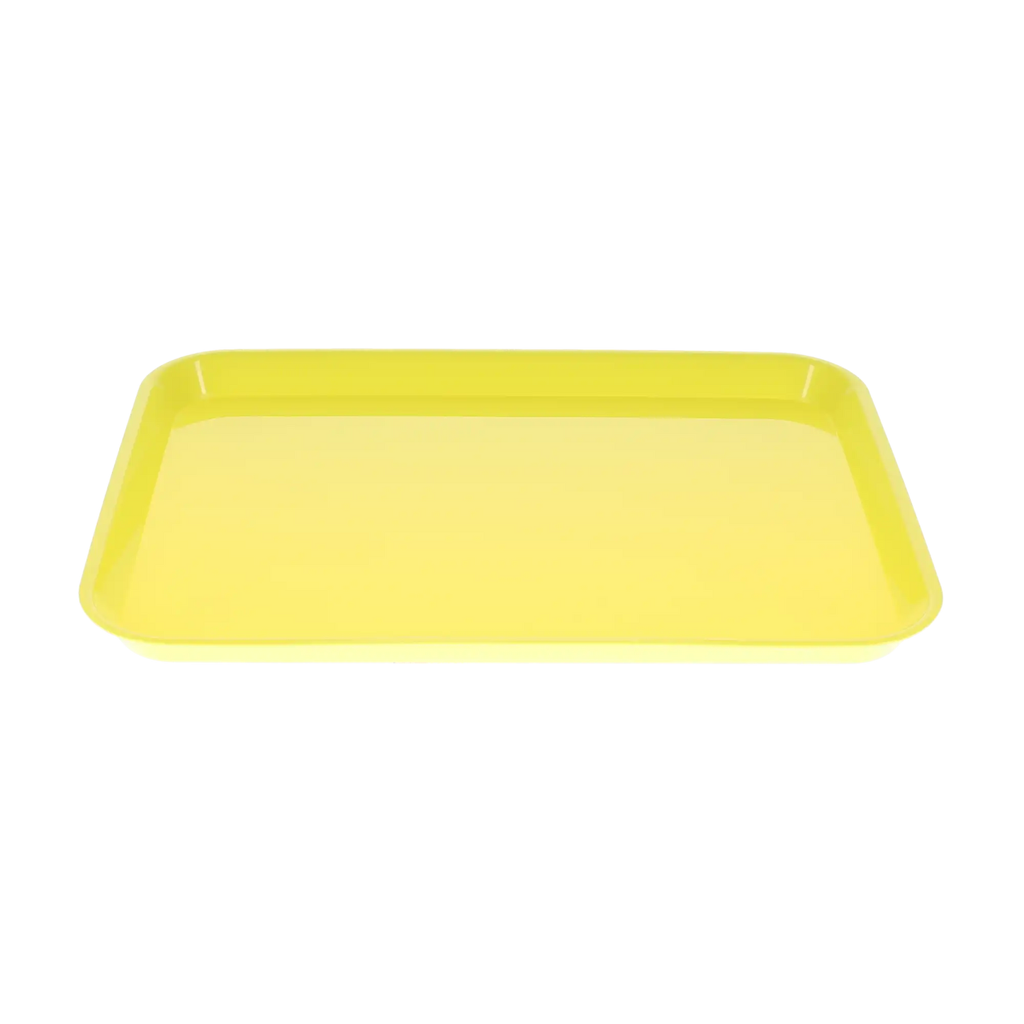 HSB - Set-up Tray Flat Size B (Ritter) - Neon Yellow, Plastic, 13 3/8" x 9-5/8" X 7/8" - (Equiv 300BFS-3)