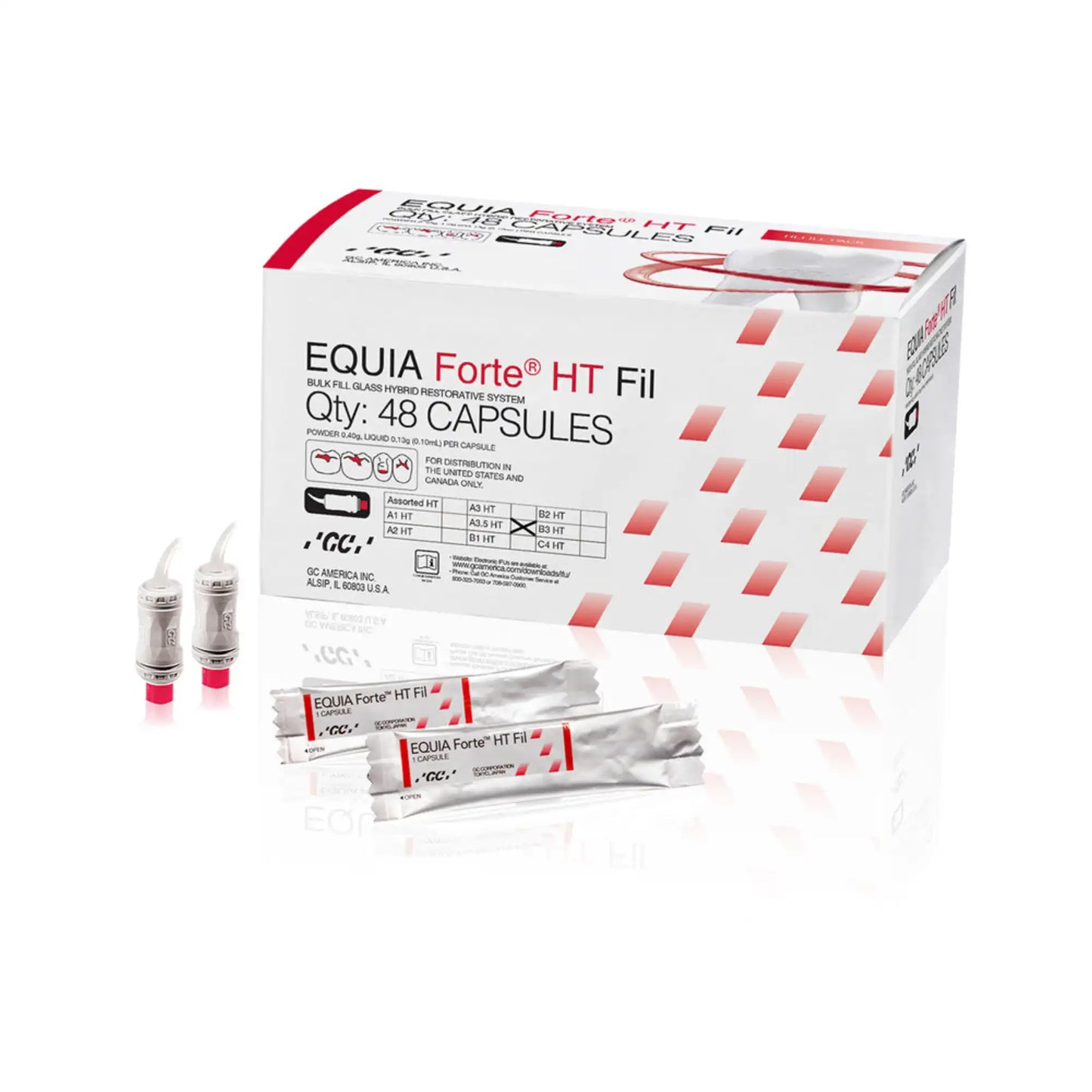Equia Forte HT Fil Refill A3.5 50/Pk (453013).