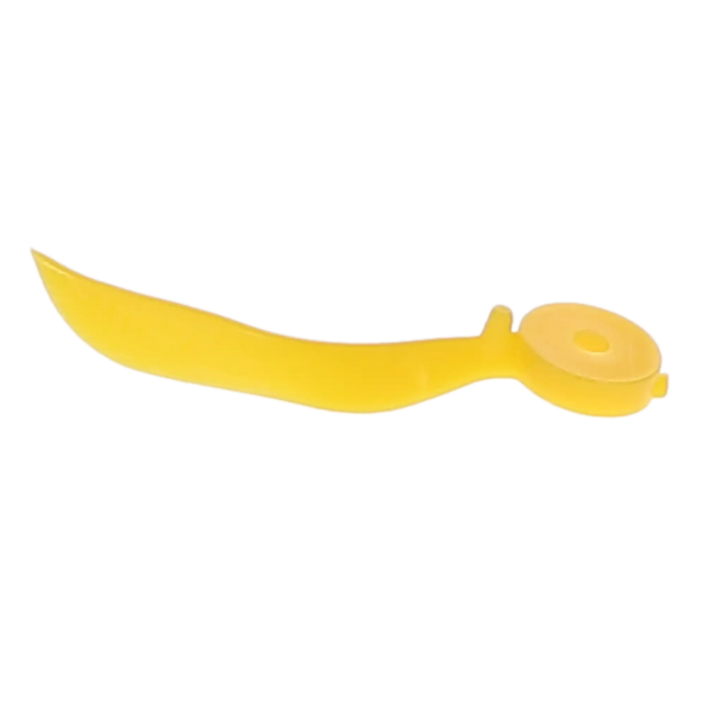 HSB - Dental Wedge with Hole - Medium (15mm), Plastic, Yellow. Pack of 100