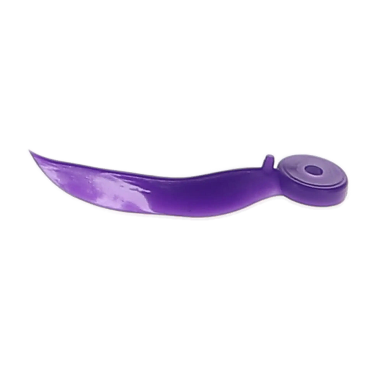 HSB - Dental Wedge with Hole - Large (17mm), Plastic, Purple. Pack of 100