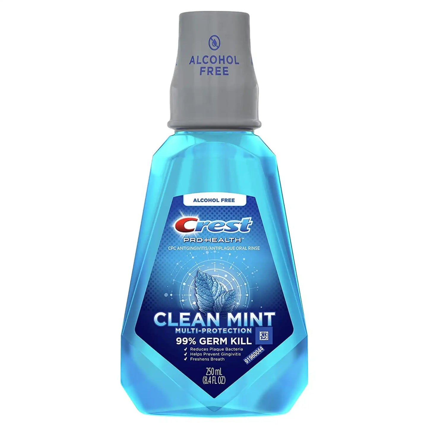P&G - Crest ProHealth Rinse, Clean Mint, Alcohol-Free, 250ml, 6/cs
