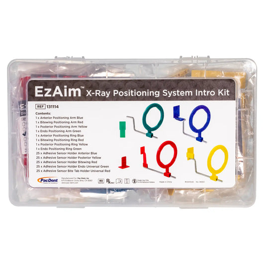 Pac-Dent - Ezaim X-Ray Positioning System Intro Kit. Includes: 4 X Positioning Arms