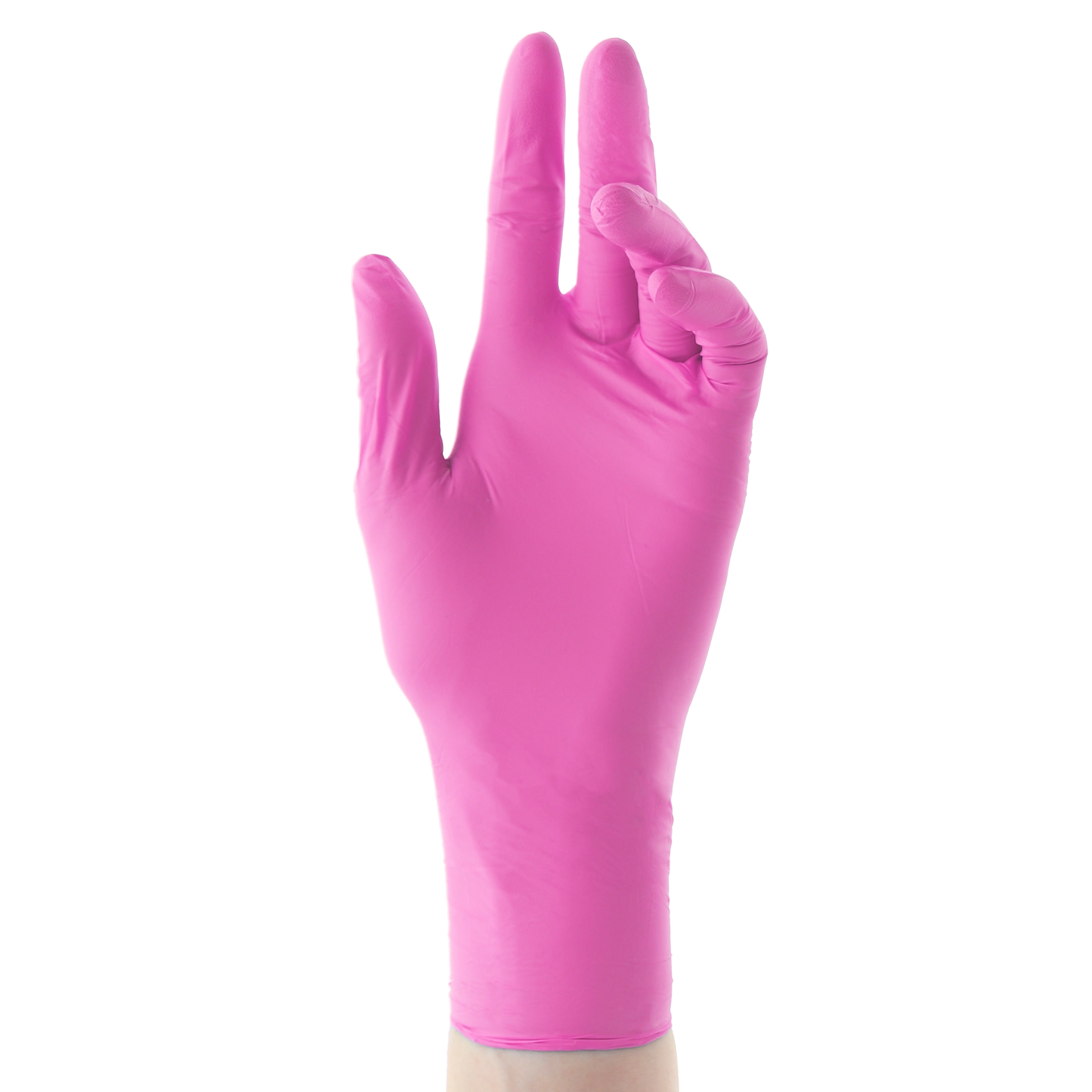 HSB?- Nitrile?Gloves, Pink, X-Large 100/Bx