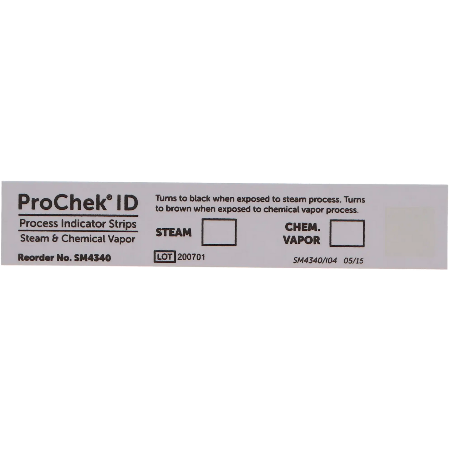 Steam Process Indicator Strip 250/Bx