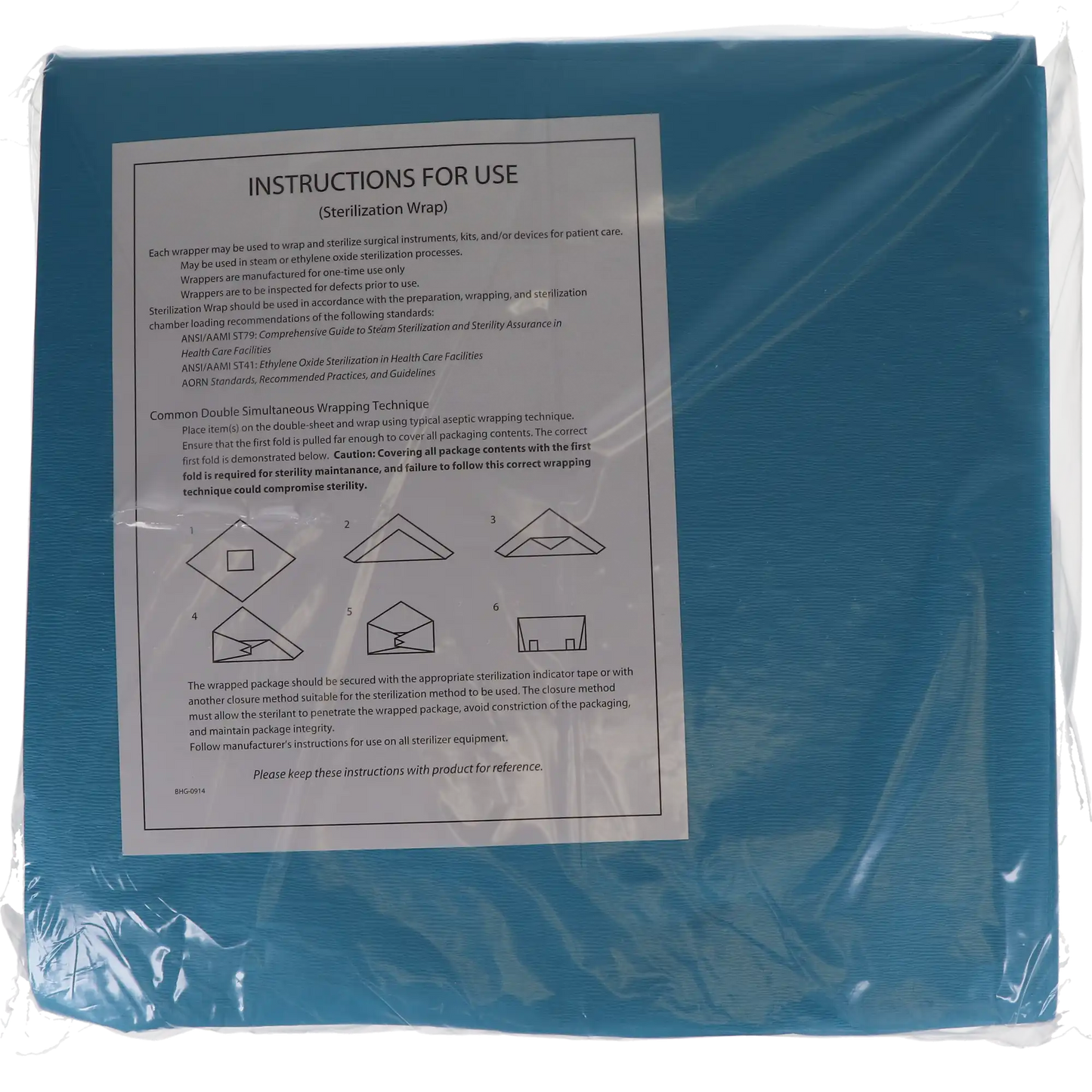 Tidi - Sterilization Wrap 15''X15'' 1000/Cs