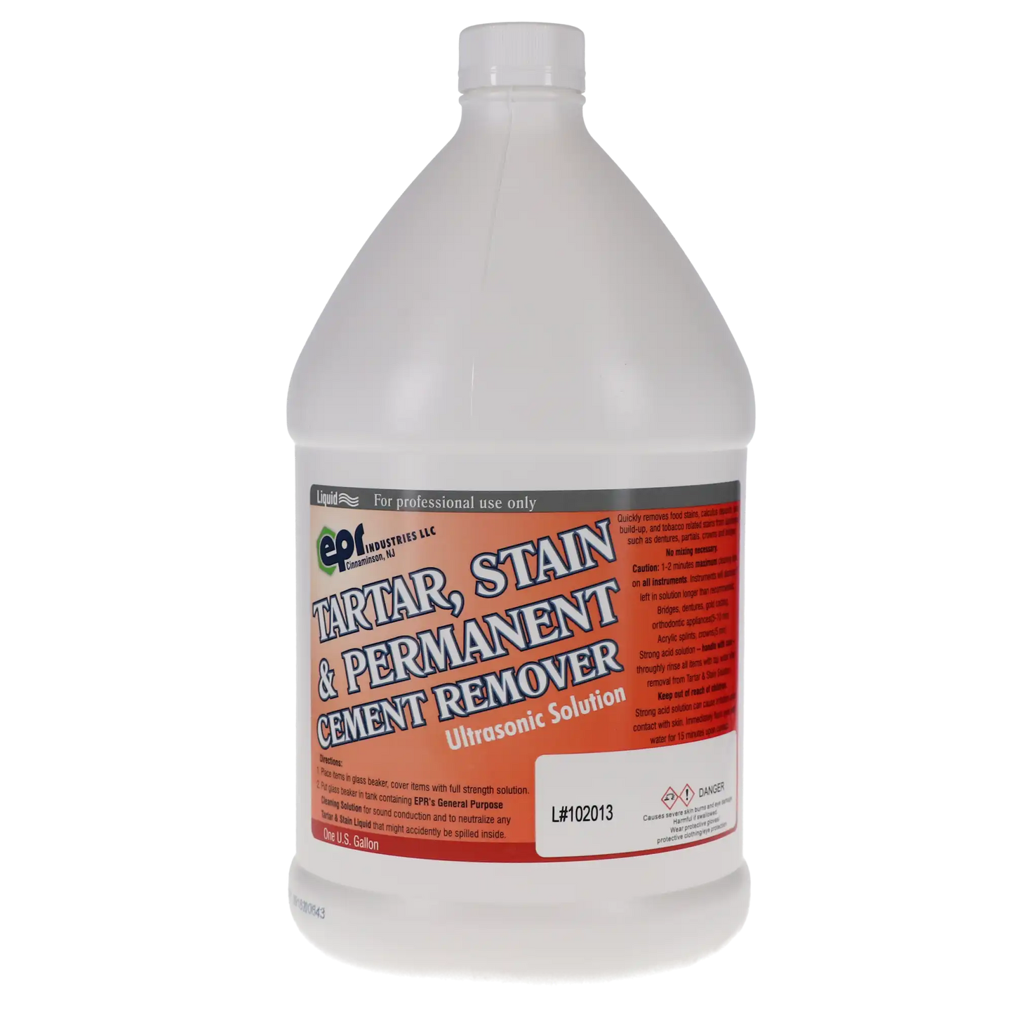 Tartar & Stain Remover Liquid Gallon
